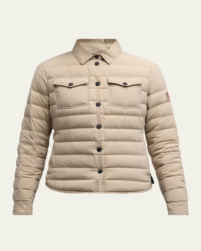 Rozes Puffer Shirt Jacket